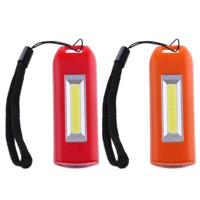 China 0.5W COB LED Light Weight 0.5W COB LED Flashlight Pocket Emergency Mini USB Handy Key Chain Book Reading Light Portable Rechargeable Emergency Lamp for sale