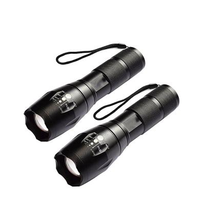 China Zoomable Led Outdoor Camping Powerful 1000lumen LED Emergency Flashlight Light Professional Handheld Tactical Torch Powerful Flashlight For Hiking for sale