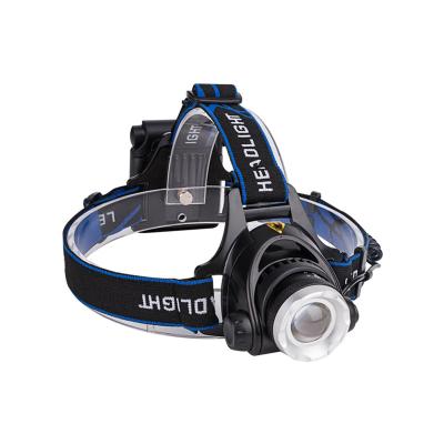 China Camping Widely Use Super Bright 3 Modes Headlight Zoomable Camping Fishing Light Powered Head Light Lamp Lantern for sale
