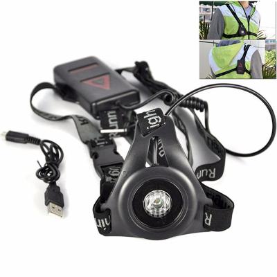 China High-Low-Strobe Mountain Bike USB Running Safety Light Warning Lamp Led Lamp Safety Daytime Running Protection For Riders In Dark for sale