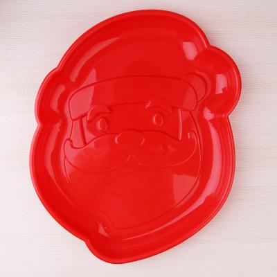 China Disposable Christmas Travel Hot Selling Dishes Party Plastic Dishes Customized Dishes Every Day for sale