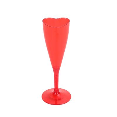 China Hot Sales Disposable 4 Elegant High Quality FL 0Z 118 MLGoblet Wine Beer Wine Cups Champagne Plastic Coupe Cups for sale