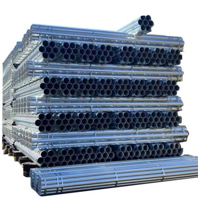 China Liquid Pipe Galvanized Pipe Manufacturer Hot Dip Galvanized Steel Pipe Round Gi Tube for sale