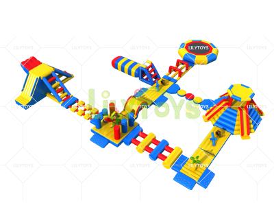 China PVC Inflatable Water Play Equipment, Inflatable Water Park Slides, Floating Water Park for sale