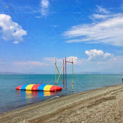 China Inflataable jumping inflatbale water catapult blob Lilytoys china water jumping inflatable games jump water blob for water park inflatable jumping pillow for sale