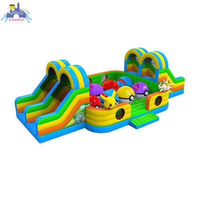 China Newest PVC Interactive Jump n Bounces Inflatable Sport Game for Amusement Park Kids and Children plaround for sale