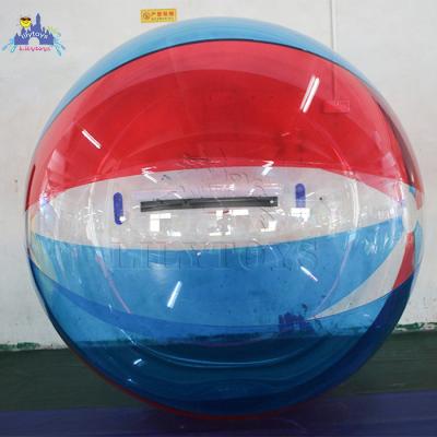 China lilytoys blue and red water ball customized colorful water park with big pool playground equipment 2m /customized for sale