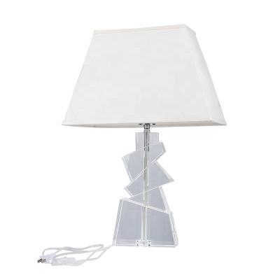 China lighting works new style table lamp for hotel crystal table lamp for sale