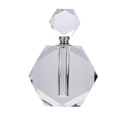 China Europe Manufacturers Selling Crystal Glass Perfume Bottle High Grade Essential Oil Bottle for sale