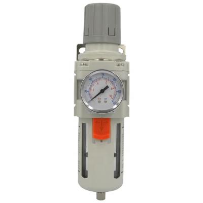 China SMC Type Hotels Air Filter Regulator AW4000-04 G/NPT1/2 With Manual Cover Drain With Air Pressure Gauge for sale