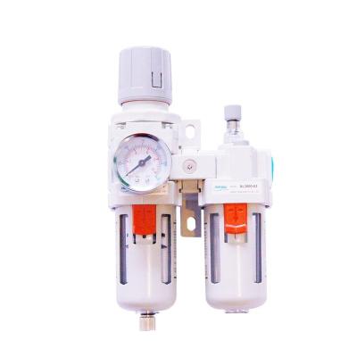 China Hotels SMC Type FRL AC3010-03 Air Handler Air Filter Regulator Lubricator Combination Pneumatic Unit G/NPT3/8