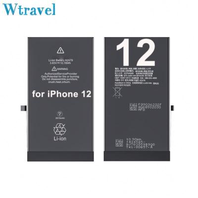 China Cell Phone Replacement Battery High Capacity 3.82V 2815mAh Rechargeable Battery For iPhone 12 for sale