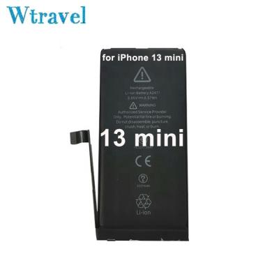 China Mobile Phone For 2500mAh Real Capacity Extended Original Mobile Phone For iPhone13mini Battery for sale