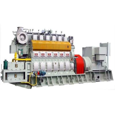 China Viertakt-dual-fuel generator sets watergekoelde dual-fuel Genset Te koop