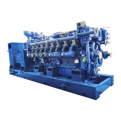 China 16 Cylinders Open Enclosed Type High Power Generator For Exhaust Gas for sale