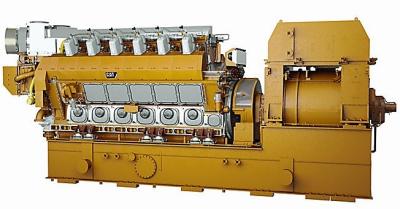 China 21MW Dual Fuel Genset VCM46DF Dual Fuel Electric Generator Caterpillar Te koop