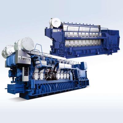 Cina Hyundai Heavy Fuel Oil Generator 0,42MW - 21MW Genset raffreddato ad acqua in vendita