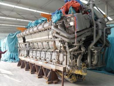 China 900kW 1980kW HFO Generator High Efficiency Generator MAN L21/31 Series for sale