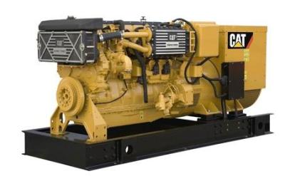 China 1500rpm Caterpillar Marine Generators Shock Resistant Marine Electric Generator for sale