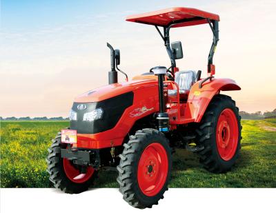 China 55HP Farm Tractor Wheeled 4x4 Tractor FMD554 With Cabin for sale