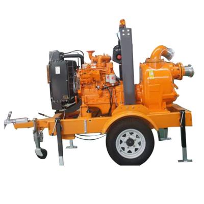 China Mobile Type Deutz Irrigation Pump 4 Inches Deutz Diesel Water Pump for sale