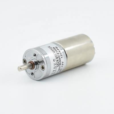 China Dimension 6v 12v 3v 2w 1kgcm Mini Dc Gear Motor Totally Enclosed Reversible 30 Rpm 17mm Diameter For Toy Car for sale