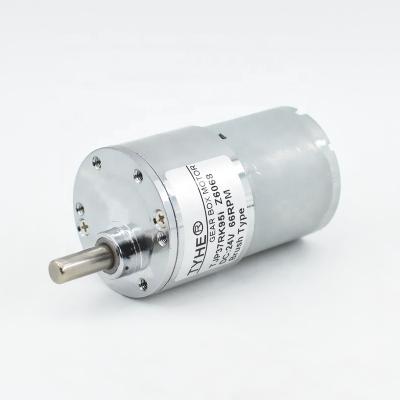 China Drip Proof PMDC Mini 37mm 3 5 8 9 High Torque 1nm 15kg.cm 4w Volt 12v 10rpm 300rpm 2 rpm 27720 5 Watt DC Gear Motor for sale