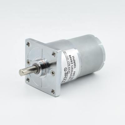 China Totally Enclosed High Quality High Volts 24v 5watts 5kgcm 10kgcm Low Torque DC Micro Low RPM 100rpm 6v 12 Volts Geared Motor for sale