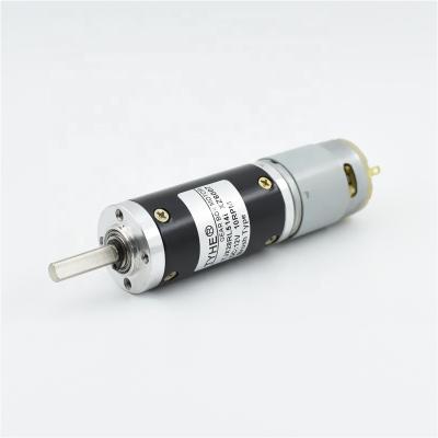 China 12v 24v 6 volt micro 28mm dc planetary steel gear motor drip proof 6 rpm 150rpm 3w 5w 10kg rs385 gearbox 12v 24v 6 gear for cash machine for sale