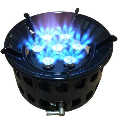 China Automatic Factory Price China Stabilized Outdoor Gas Stove Seven Head Flame Camping Accessories Suppliers for sale