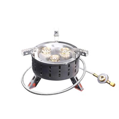 China Portable gas cooker automatic outdoor camping low price camping gas stove burner camping stove light rise gas for sale