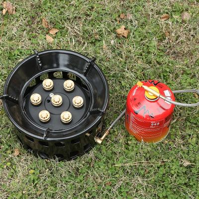 China Automatic Portable Alpine Stove Burner Butane Gas Stove Butane BBQ Gas Stove Outdoor Camping Pellet Stove for sale