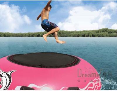 China 2015 new design water sports equipment inflatable slide island, inflatable swimming water slide for sale