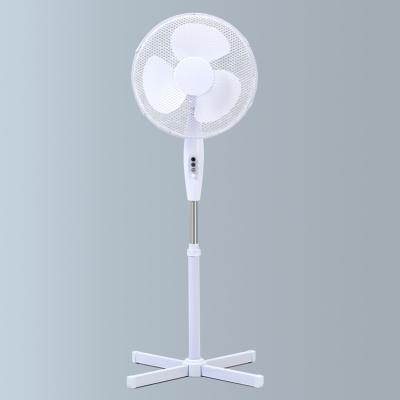 China Hotel Plastic 3 Blade, 3 Speed ​​Manual Control Swing, Ventilador Position Pedestal Fan for sale