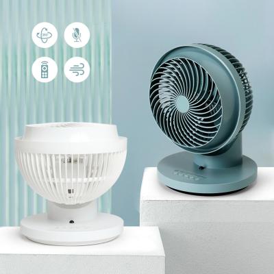 China Hotel Desktop Portable Electric Mini Fan For Home 360 ​​Degree Rotation Pedestal Air Circulation for sale