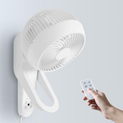 China Wholesale Factory Wall Mounted 360 Degree Rotation Small Circulator Wall Mounted Fan for sale