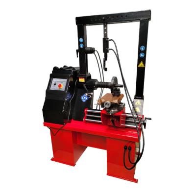 China Wheel Rim Straighten Repair Alloy Wheel Straightening Machine Rim Straightener With Lathe ARS26H for sale