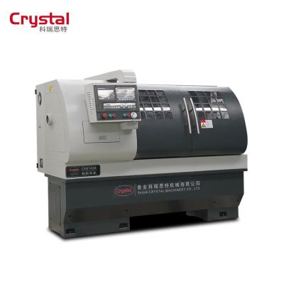 China Machinery Repair Shops CK6140A Crystal Automatic CNC Metal Lathe In A Cheap Price for sale