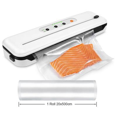 China Handheld Household Vacuum Sealer with Built-in BPA Free Cutter and Vacuum Bags and Rolls Foil for Food Packaging and Sous Vide Cooking for sale