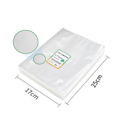 China Food 17*25cm Embossed Vacuum Sealer Bags For Vacuum Packing Food Storage for sale