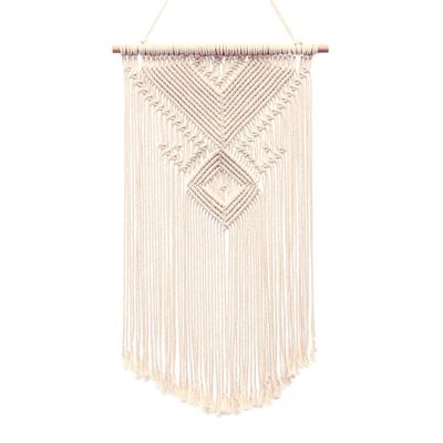 China Retro Best Selling Pastoral High Performance Wall Hanging Macrame Tapestry For Home Decor Home Decor for sale