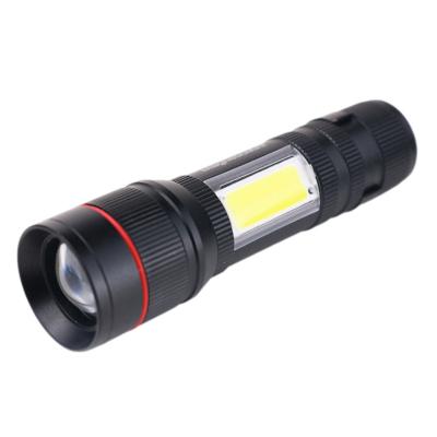 China Aluminum 10W Mini Led Emergency High Power Handheld Aluminum Torch Rechargeable Waterproof Tactical Flashlight for sale