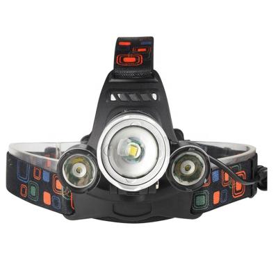 China Hot 30W Rechargeable Emergency Led Headlamp Waterproof Outdoor Rechargeable Led Headlamp High Lumen Zoom Led Headlamp for sale