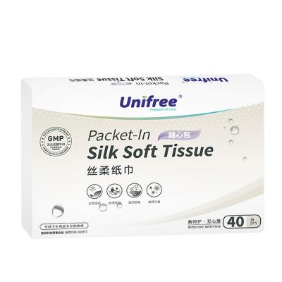 China 2021 Disposal Magic Cloth Unifree Tissue Bundle Soft Facial Tissue 100% Cotton for sale