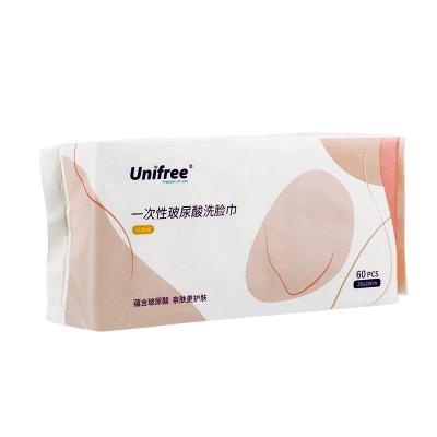 China Box Cloth Facial Tissue Stock Tissue Paper Factory Price Hyaluronic Acid Soft Facial Towel Better To Use for sale