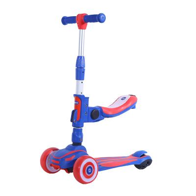 China 3 Wheel Foldable Scooter Adjustable Kick Stand for Mini Kick Scooter Baby Scooter Eu Warehouse Kids Tri Scooter for sale