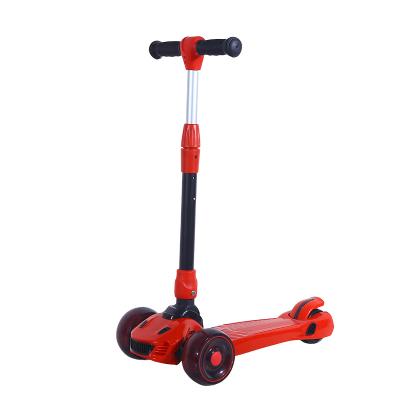 China Wholesale Foldable 3 Wheel Child Kick Scooter Big Wheel Foldable Redesigned Wide Smart Kick Scooter for sale