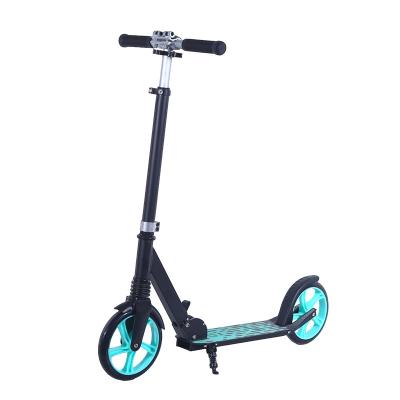 China 2022 big wheels one suspension wholesale china push scooter stand up tricycle scooter no electric tricycle scooter with front suspension for sale