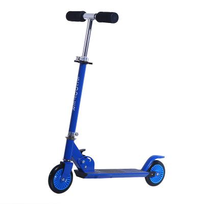 China PU Aluminum Alloy Light 2 Wheels Kids Kick Scooter for sale