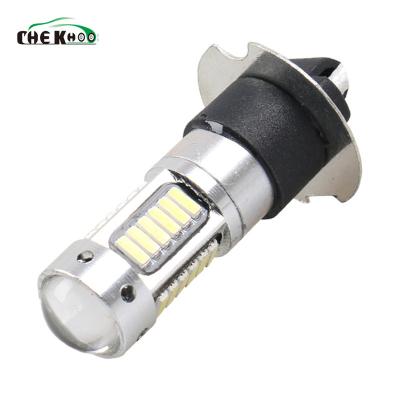 China Replacement 30smd 4014 H3 Led Bulb Car White Fog Lights Running Current Lighting High Power DC 12V Light Universal for sale